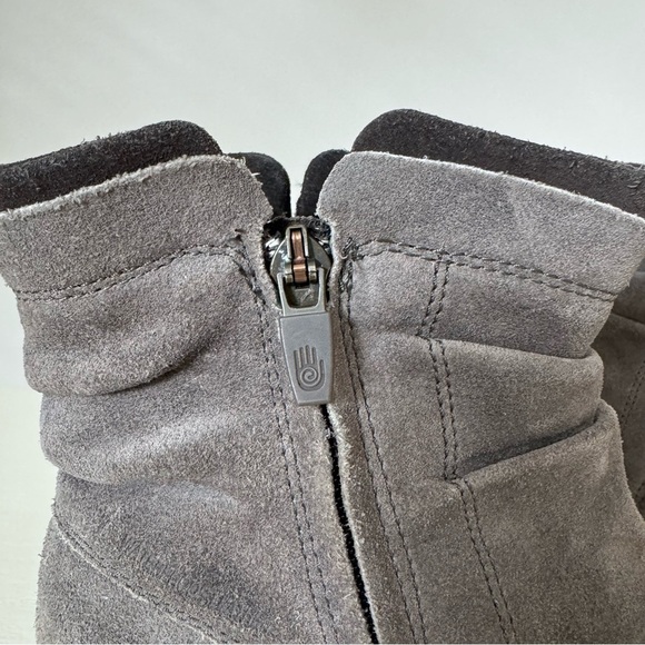 TEVA Capistrano Booties Ankle Boots Gray Gunsmoke Suede Leather Women’s Size 7 - Picture 12 of 16